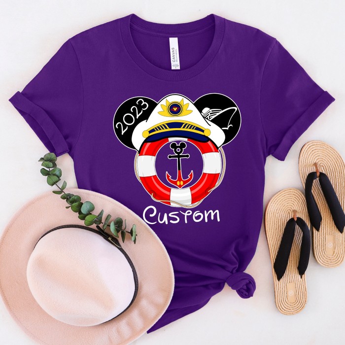 Custom Mickey Minnie Cruise Shirts, Personalized Cruise Shirt, Disney Cruise Family Vacation T-Shirt, Pirate Tee