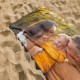 Custom Photo Beach Towel, Personalized Photo Pool Towel, Modern Stylish Soft Comfortable Couple Picture Beautiful Towel, Gift For Her Custom Photo Beach Towel, Personalized Photo Pool Towel, Modern Stylish Soft Comfortable Couple Picture Beautiful Towel, Gift For Her