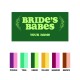 Custom Name Bride's Babes Beach Towel, Bath Pool Towel, Personalized Bachelorette Towel, Gift For Her