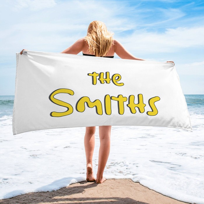 Simpsons Custom Beach Towel, Bride Pool Towel, Personalized Bath Towel, Custom Bath Towel, Best Gift, Simpsons Gift, Vacation Gift Simpsons Custom Beach Towel, Bride Pool Towel, Personalized Bath Towel, Custom Bath Towel, Best Gift, Simpsons Gift, Vacation Gift