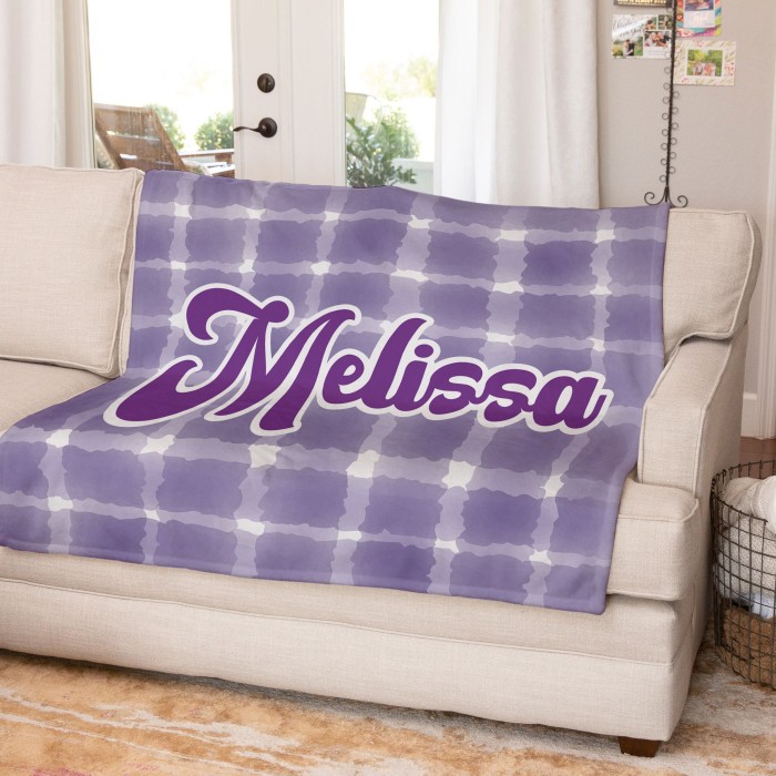 Personalized Checkered Name Blanket, Custom Text Throw, Fleece, Minky, Sherpa Cozy Plush Blanket, Gift For Her Him Personalized Checkered Name Blanket, Custom Text Throw, Fleece, Minky, Sherpa Cozy Plush Blanket, Gift For Her Him