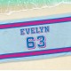 Custom Sport Name Beach Towel, Personalized Bath Towel, Custom Pool Towel, Name Bath Towel, Gift For Her, Vacation Birthday Gift, Fathers Day Gift