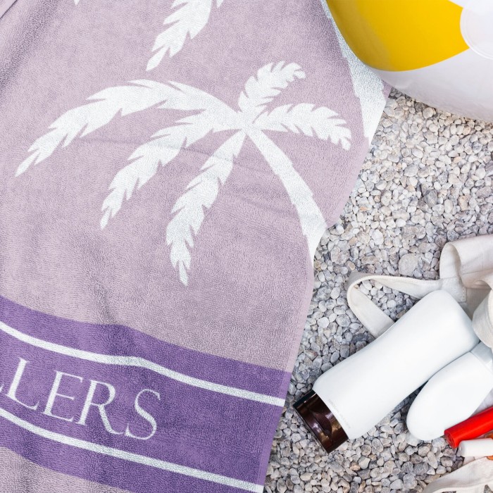 Palm Tree Personalized Beach Towel, Personalized Name Bath Towel, Custom Pool Towel, Beach Towel With Name,Birthday Vacation Gift Palm Tree Personalized Beach Towel, Personalized Name Bath Towel, Custom Pool Towel, Beach Towel With Name,Birthday Vacation Gift