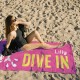 Colorful Dive In Name Beach Towel, Personalized Kids Pool Towel, Gift For Her, Vacation Birthday Gift, Present For Her Colorful Dive In Name Beach Towel, Personalized Kids Pool Towel, Gift For Her, Vacation Birthday Gift, Present For Her