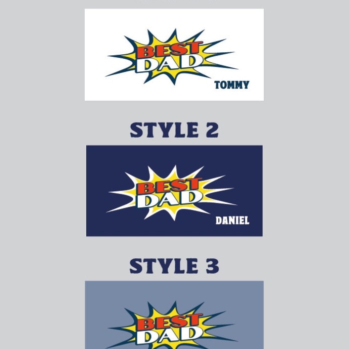 Custom Super Dad Beach Towel, Personalized Bath Towel, Father's Day Gift Pool Towel, Gift For Dad, Super Dad Bath Towel