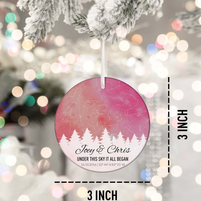 Custom Christmas Ornament, Star Map Chart, Personalized Star Map Gift, Christmas Ornament Gift, Couple Ornament Gift, Anniversary Gift Custom Christmas Ornament, Star Map Chart, Personalized Star Map Gift, Christmas Ornament Gift, Couple Ornament Gift, Anniversary Gift