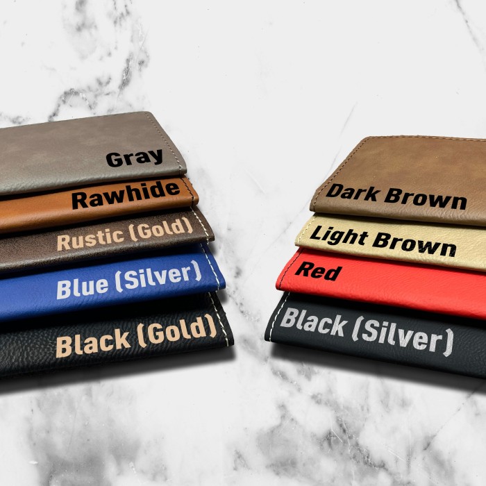 Company Logo Checkbook Cover, Custom Business Logo Checkbook Holder, Leather Checkbook Wallet, Corporate Gifts, Employee Gifts, Client Gift