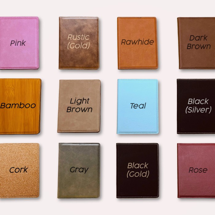 Christmas Gift Passport Cover, Leather Passport Holder, Monogram Gift Passport Case, Corporate Gifts, Employee Gifts, Client Gifts, Christmas