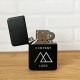 Company Logo Lighter, Personalized Lighter Case, Cigar Lighter, Custom Logo Black  Lighter, Corporate Gifts, Employee Gifts, Client Gifts