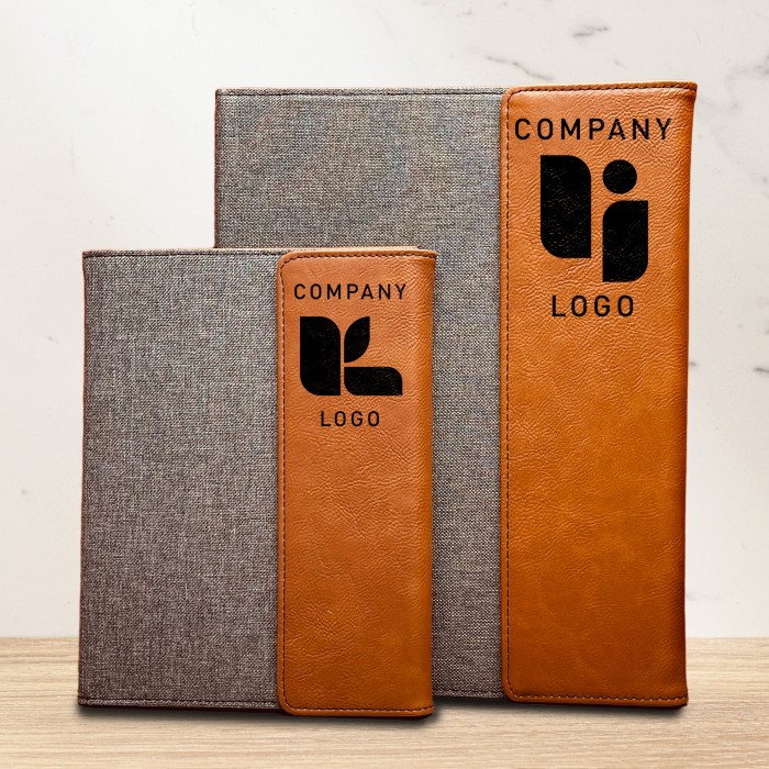 Company Logo Portfolio, Engraved Padfolio, Custom Logo Portfolio, Leather Portfolio with Logo, Corporate Gifts, Employee Gifts, Client Gifts Company Logo Portfolio, Engraved Padfolio, Custom Logo Portfolio, Leather Portfolio with Logo, Corporate Gifts, Employee Gifts, Client Gifts