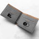 Company Logo Leather Wallet, Mens Wallet, Custom Logo Wallet