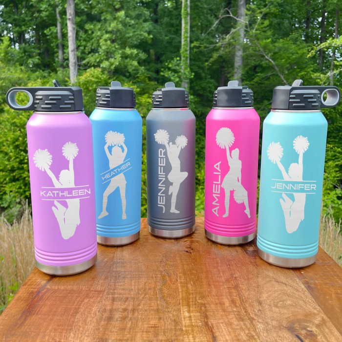 Personalized Cheer Team Gift, Custom Water Bottle with Straw, Cheer Leader Gift, Cheer Gifts, Team Cheer Gifts Personalized Cheer Team Gift, Custom Water Bottle with Straw, Cheer Leader Gift, Cheer Gifts, Team Cheer Gifts