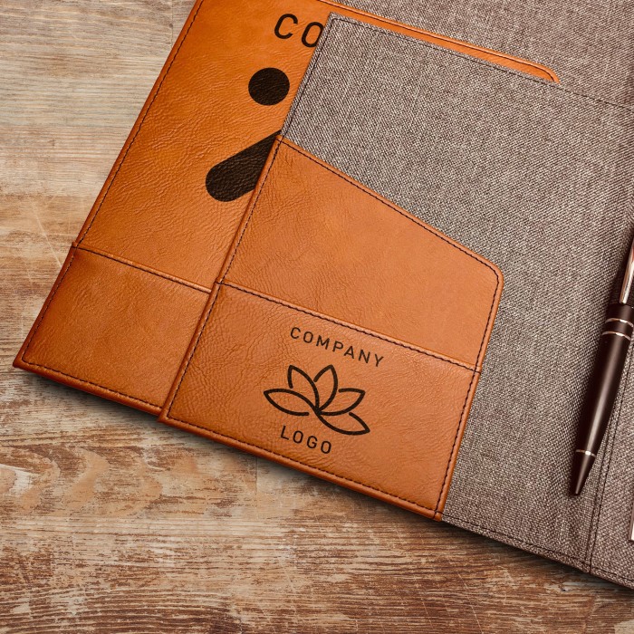 Company Logo Portfolio, Engraved Padfolio, Custom Logo Portfolio, Leather Portfolio with Logo, Corporate Gifts, Employee Gifts, Client Gifts Company Logo Portfolio, Engraved Padfolio, Custom Logo Portfolio, Leather Portfolio with Logo, Corporate Gifts, Employee Gifts, Client Gifts