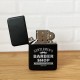 Personalized  Logo Engraved Lighter with Tin, Company Logo Engraved Lighter, Custom Monogram and Initial Laser Engrave Lighter, Gift for Him