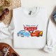 Disney Cars Sweatshirt, Disney Cars Group Hoodie, Disney Mickey Cars Sweatshirt, Disney Snacks Sweatshirt, Disney Cars Snacks Sweatshirt
