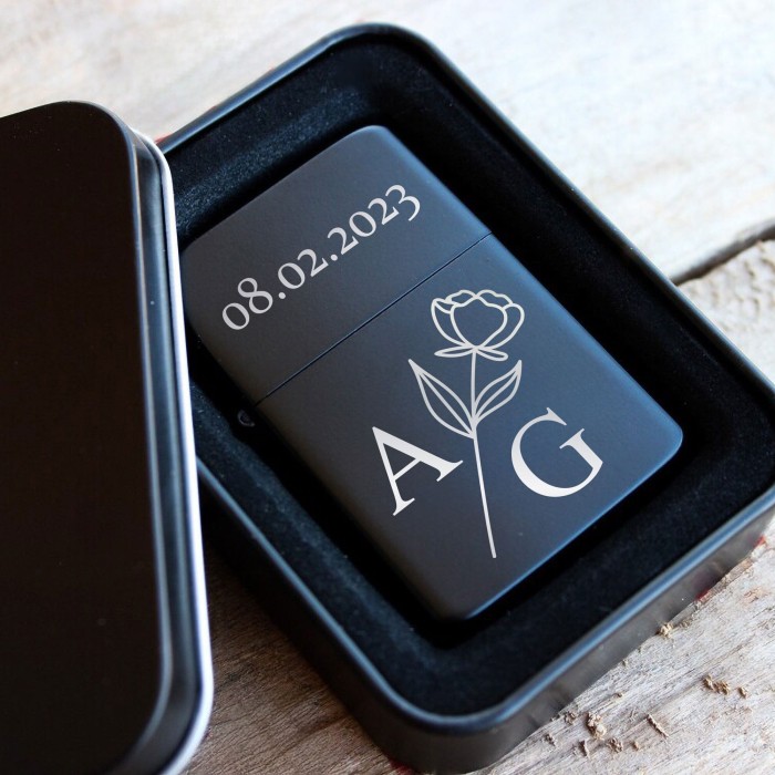 Custom Name for Dad Engraved Lighter, Gift for Dad, Personalized Custom Engraved Lighter, Wedding Gift Lighter, Gift for him