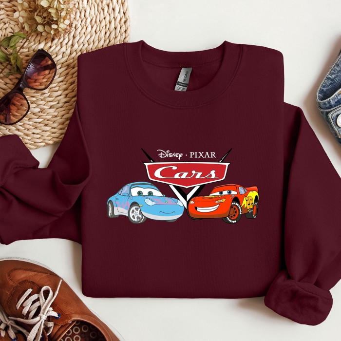 Disney Cars Sweatshirt, Disney Cars Group Hoodie, Disney Mickey Cars Sweatshirt, Disney Snacks Sweatshirt, Disney Cars Snacks Sweatshirt