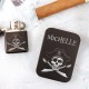 Custom Name Skull  Engraved Lighter, Personalized Custom Engraved Lighter, Custom Skull Name, Gift for him, Gift for Halloween