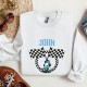 Custom Name Lightning Mcqueen And Friends Sweatshirt, Pixars Cars Characters Sweatshirt, Lightning Mcqueen Cars Sweatshirt, Disney Cars Group