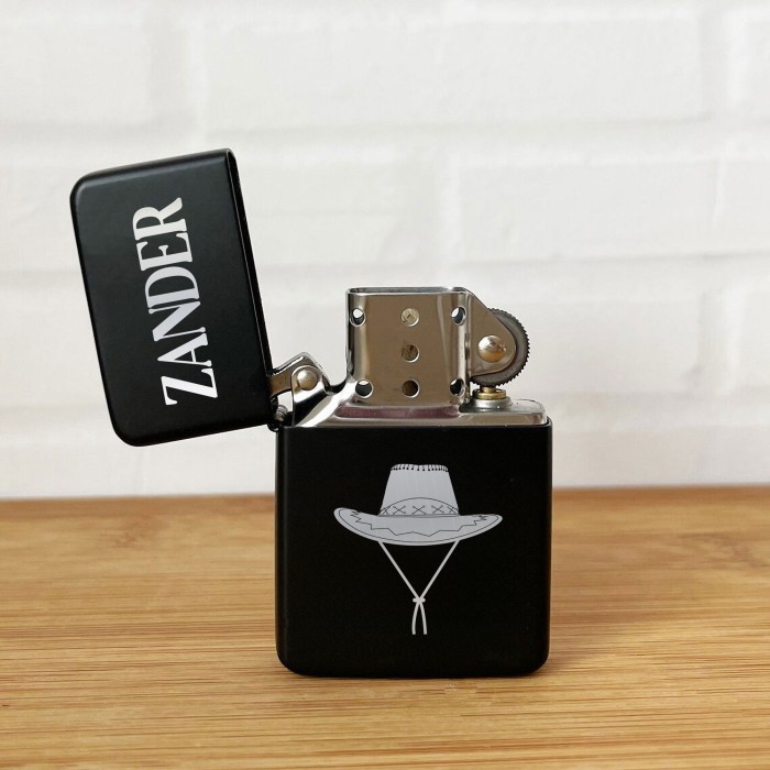 Custom Name Cowboy Themed Lighter Design, List of Customize American Cowboy Themed Lighter Design, Unique Cowboy Lighter for Men and Women