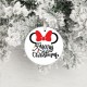 Minnie Mouse Merry Christmas Ornaments, Merry Christmas Minnie Style, Merry Christmas Ornaments, Disney Christmas Decor, Disney Christmas