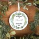 First Christmas at ... ornament, Personalized Family Christmas Ornament with Names, Cute First Family Christmas Ornament
