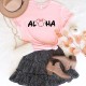 Aloha Disney Shirt, Hawaiian Disneyworld Shirt, Disney Vacation Shirt, Aloha Shirt, Family Matching Disney Top